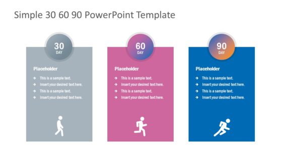 Simple 30 60 90 Day PowerPoint Template