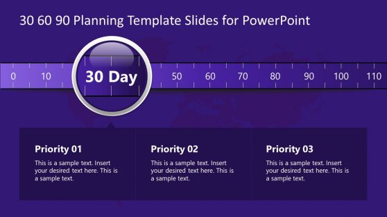 30-60-90 Day Planning Template for PowerPoint