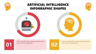 Artificial Intelligence Infographic Shapes PPT Slide