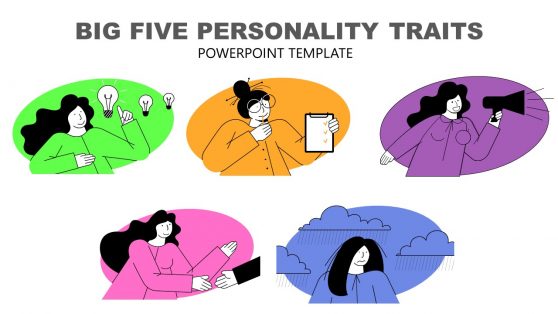 Big Five Personality Traits PowerPoint Template