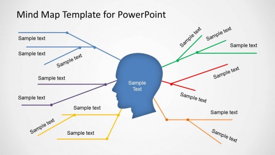 Simple Mind Map Template for PowerPoint