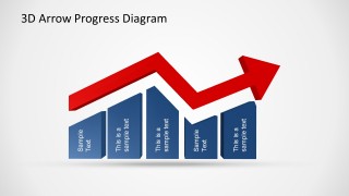 Amusing 3D PowerPoint Charts, with Area and Line Charts.