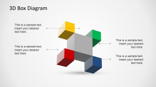 Impressive 3D Quadrant Diagram Design