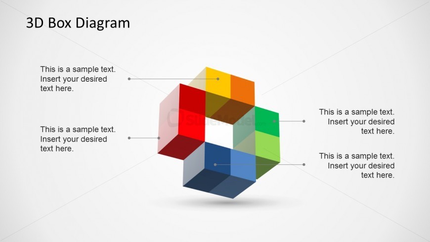 PowerPoint 3D Cross Design