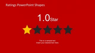 1 Star Slide Design for PowerPoint