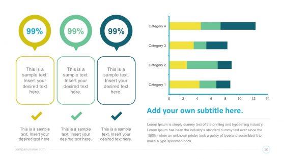 Infographic Dashboard Elements PowerPoint Template