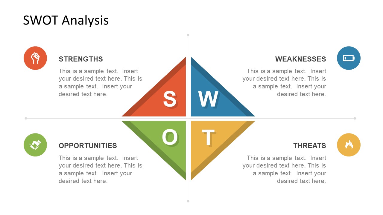 Infographic Slide of SWOT Analysis 