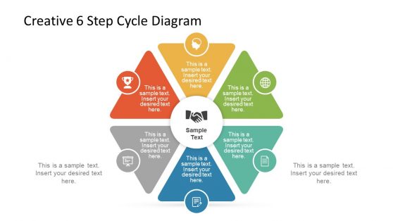 Creative 6 Step Cycle Diagram