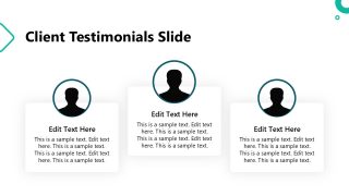 Digital Marketing Proposal Slide for Client Testimonials 