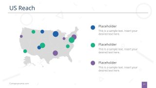 Slide of US Reach on Map