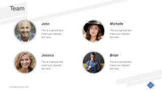 Business Team of Project Template 