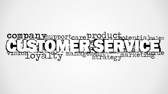 Customer Service Word Cloud Picture for PowerPoint